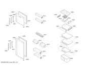 Схема №3 KD28NVS00J с изображением Стеклопанель для холодильника Bosch 11006494