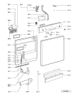 Схема №2 LPA 76 с изображением Модуль (плата) управления для посудомойки Whirlpool 481221838674