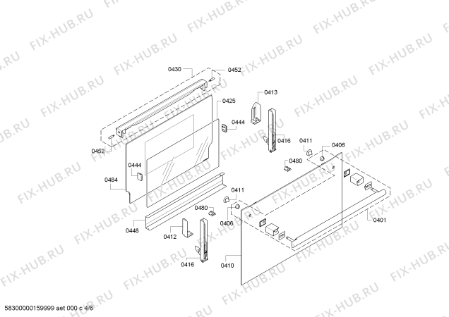 Схема №3 HB36D275B с изображением Панель управления для плиты (духовки) Siemens 00711201