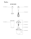 Схема №2 DD726010/6W0 с изображением Объединение для электроблендера Moulinex FS-9100017531