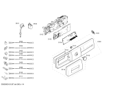 Схема №2 WM12E161IN с изображением Панель управления для стиралки Siemens 00669567