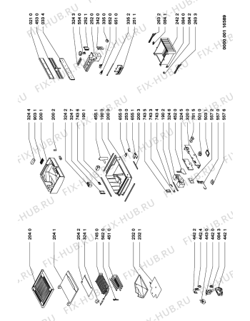 Схема №2 ART 906/G с изображением Декоративная панель для холодильника Whirlpool 481946078777