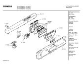 Схема №4 SE25A293FF с изображением Набор кнопок для посудомойки Siemens 00187350