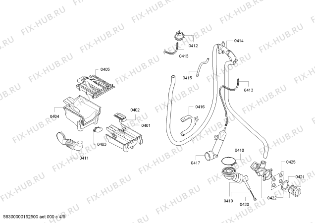 Схема №3 WM260160 Gaggenau с изображением Вкладыш для стиралки Bosch 00649368