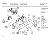 Схема №4 SE53830 с изображением Передняя панель для посудомоечной машины Siemens 00360630