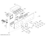 Схема №4 E15M74E0 с изображением Панель управления для электропечи Bosch 00671409