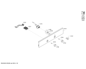 Схема №3 HBA20B120S с изображением Панель управления для электропечи Bosch 00674631