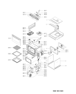 Схема №1 ECSK9 9845 PT с изображением Дверь для микроволновки Whirlpool 481010901810