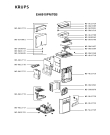 Схема №2 EA6910PE/70B с изображением Кнопка для электрокофемашины Krups MS-0A12720