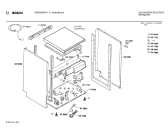 Схема №4 SMS5086II с изображением Передняя панель для посудомойки Bosch 00286542