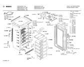 Схема №2 GSD2616 с изображением Дверь для холодильной камеры Bosch 00232600