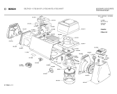 Схема №1 VS8900 с изображением Мотор вентилятора для электропылесоса Siemens 00140004