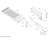 Схема №9 PRG364ELG с изображением Панель для духового шкафа Bosch 00144777