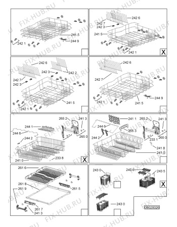 Схема №3 ADP 6742/2 с изображением Микромодуль для электропосудомоечной машины Whirlpool 480140102976