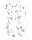 Схема №3 AQS62L09UA (F086923) с изображением Пластинка для стиралки Indesit C00496809