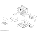 Схема №4 C54L70N0GB с изображением Панель управления для духового шкафа Bosch 00687825
