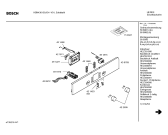 Схема №3 HBN430150J с изображением Панель управления для духового шкафа Bosch 00436769