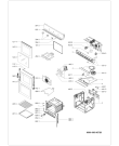 Схема №1 AKZ 493/IX/01 с изображением Запчасть для плиты (духовки) Whirlpool 481246079153