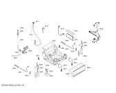 Схема №6 SPS40E02RU с изображением Передняя панель для посудомоечной машины Bosch 00745576