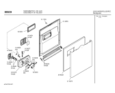 Схема №4 SGS53A82FF с изображением Фронтальное колено для посудомойки Bosch 00420391