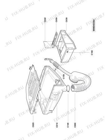 Схема №4 AWG 707 F с изображением Колесо для стиралки Whirlpool 481252888135