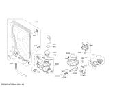 Схема №4 SMI90M15NL с изображением Силовой модуль запрограммированный для посудомойки Bosch 12006281
