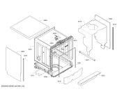 Схема №4 SN25D800EU с изображением Панель управления для посудомойки Siemens 00741407