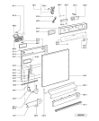 Схема №2 GSF 1581 WS с изображением Микромодуль для посудомойки Whirlpool 481221478766