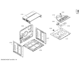 Схема №3 P1HEC74351 с изображением Панель управления для плиты (духовки) Bosch 00679014