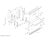 Схема №5 B16E74S3 с изображением Фронтальное стекло для плиты (духовки) Bosch 00689355