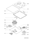 Схема №2 HOB 602 AL N 301.098.95 с изображением Другое для электропечи Whirlpool 481244039711