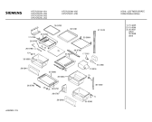 Схема №6 KF57U55 с изображением Панель для холодильника Siemens 00355780
