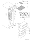 Схема №2 KDA 2460 A+ IO с изображением Дверка для холодильника Whirlpool 482000091378