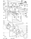 Схема №2 WA 4740-D с изображением Тумблер для стиральной машины Whirlpool 481228218722