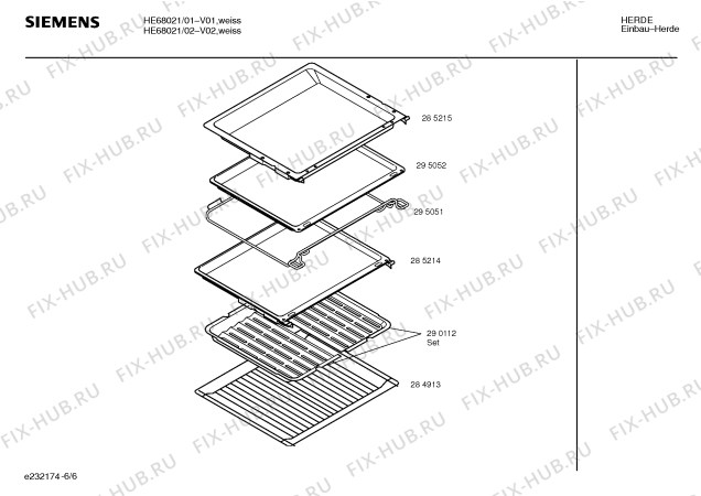 Схема №2 HE68021CC с изображением Панель управления для плиты (духовки) Siemens 00295261