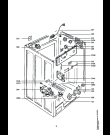 Схема №1 LAVB3250 с изображением Проводка для стиралки Aeg 1105750606