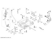 Схема №4 S42D50N1EU с изображением Силовой модуль запрограммированный для посудомоечной машины Bosch 12015576