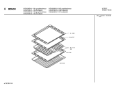 Схема №3 HEN255BCC с изображением Панель управления для духового шкафа Bosch 00289965