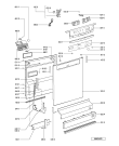 Схема №2 GSI 6587 IN с изображением Другое для посудомоечной машины Whirlpool 481245819029