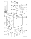 Схема №2 ADP 7940 WHM с изображением Обшивка для посудомоечной машины Whirlpool 481245372761