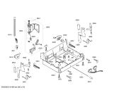 Схема №3 SL65E331EU с изображением Набор кнопок для посудомойки Bosch 00600475