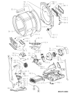 Схема №2 TRKK 6730 с изображением Обшивка для сушильной машины Whirlpool 481245212808