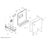 Схема №5 SGVATE5 с изображением Рамка для посудомойки Bosch 00665003