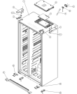 Схема №1 NRS9181CX (382181, HZLF61961) с изображением Выключатель для холодильной камеры Gorenje 402955