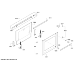 Схема №5 CF234650 с изображением Панель управления для плиты (духовки) Bosch 00671713
