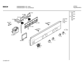 Схема №4 HBN9360GB с изображением Панель управления для электропечи Bosch 00365517
