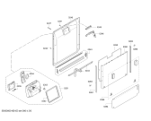 Схема №5 SMV69N60EU, SuperSilence - TP3 с изображением Передняя панель для посудомоечной машины Bosch 11003636