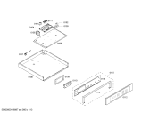 Схема №10 SM272ZS с изображением Клавиатура для электропечи Bosch 00368778