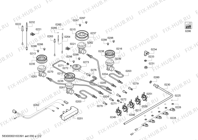 Взрыв-схема плиты (духовки) Siemens ER726RB70E 4G+1W C70F IH5 SIEMENS - Схема узла 02