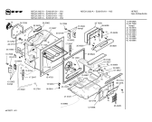 Схема №3 E2331B1 MEGA 2330 A с изображением Панель управления для духового шкафа Bosch 00356802